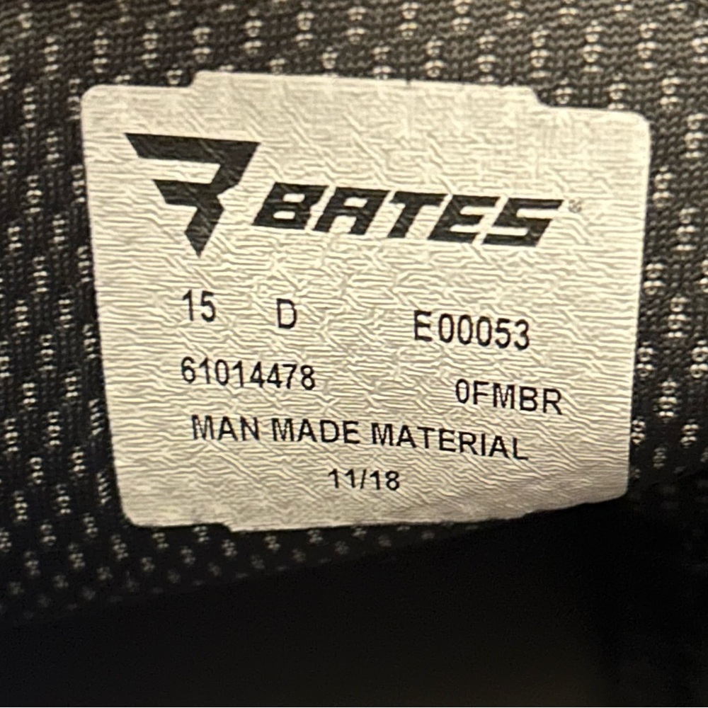Mens Bates Lites black chukka boots - Picture 9 of 10